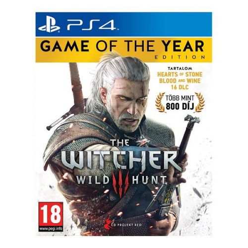 The Witcher 3 Game of The Year Edition PS4 (magyar felirat) (használt, karcmentes)