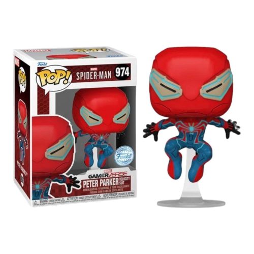 Funko POP! Games: Spider-Man 2 - Peter Parker (Velocity Suit) figura #974