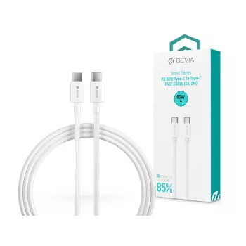   DEVIA USB TYPE-C - USB TYPE-C ADAT- ÉS TÖLTŐKÁBEL 2 M - 60W
