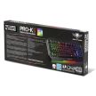 Spirit of Gamer PRO-K5 Billentyűzet - Fém felső rész, RGB LED, USB, fekete, MAGYAR! - CLA-PK5-HU