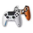 Spartan Gear - Sarissa Vezeték nélküli Kontroller Fehér + mintás előlap PS4 / PS5 / PC