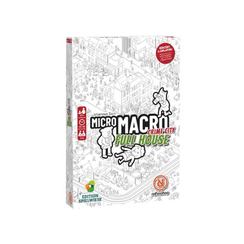 MicroMacro Crime City: Full House társasjáték
