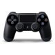 Playstation 4 (PS4) Dualshock 4 kontroller Fekete V1 (használt, 1 hónap garanciával)