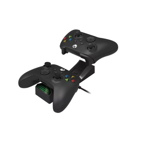 HORI kontroller dokkoló, 2db akkkuval, Xbox One/ Series S|X kontrollerhez is! (AB10-001U) (használt!)