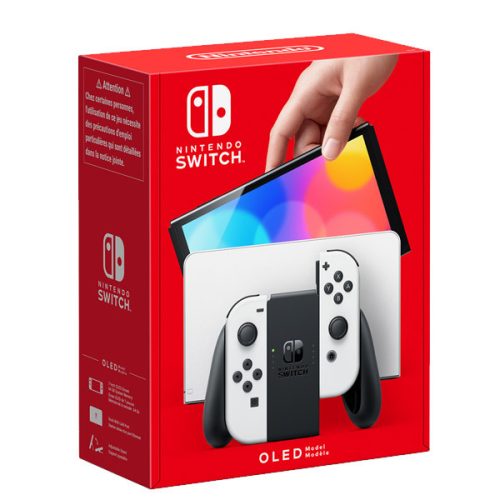 Nintendo Switch OLED Modell Fehér (használt, 6 hónap garancia)