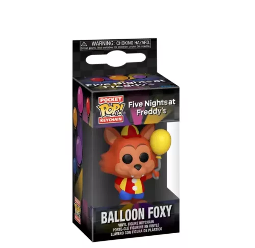 Funko POP! Five Nights at Freddy's - Balloon Foxy kulcstartó