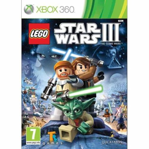 LEGO Star Wars 3 (III) The Clone Wars Xbox 360 (használt, karcmentes)