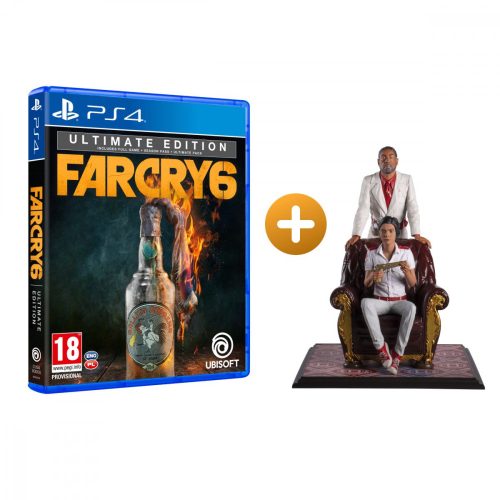 Far Cry 6 Ultimate Edition + Lions of Yara szobor PS4