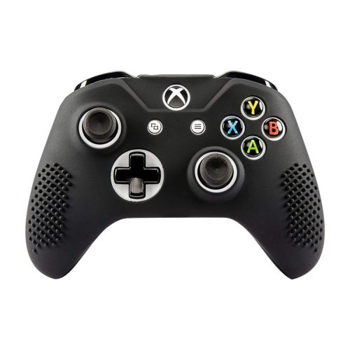 Csúszás-gátló szilikon gumi tok Xbox One kontrollerhez - Fekete