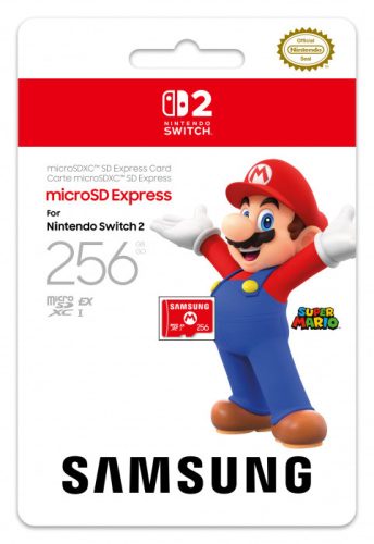 Nintendo Switch 2 Samsung microSD Express card 256 GB