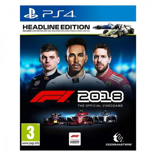 F1 2018 PS4 (használt, karcmentes)