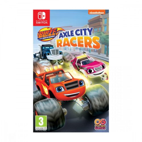 Blaze and the Monster Machines: Axle City Racers Switch (használt)