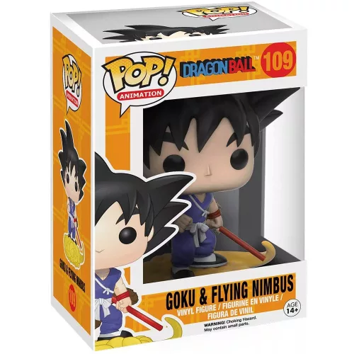 Funko POP! Animation: Dragon Ball Z - Goku & Nimbus figura #109
