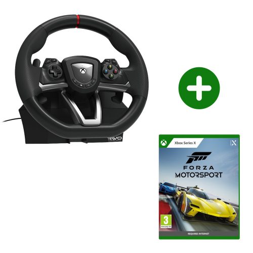 HORI Racing Wheel Overdrive kormány + pedál Xbox One / Xbox Series S / X + Forza Motorsport