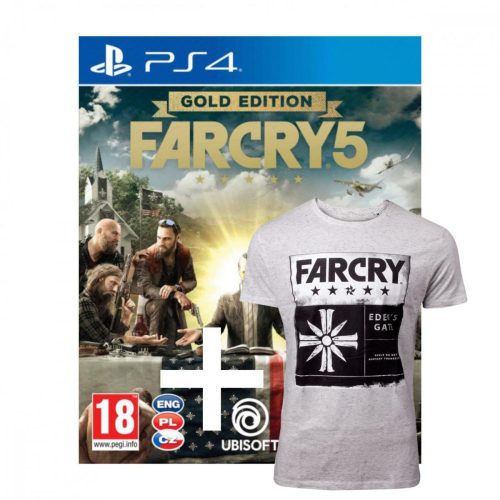 Far Cry 5 Gold Edition PS4 + Far Cry 5 póló