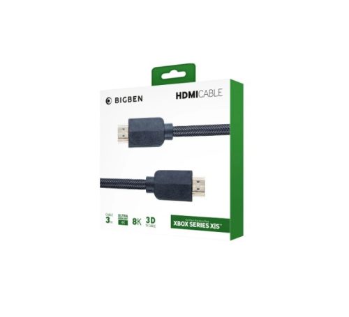 Bigben 4K/8K 3D UHD HDMI 2-1 Kábel, 3m, Xbox One/ Series X/S