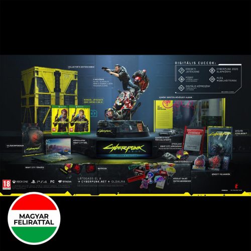 Cyberpunk 2077 Collectors Edition Xbox One Magyar felirttal!