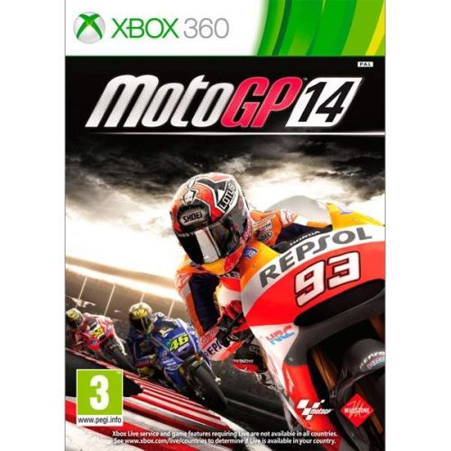 MotoGP 14 Xbox 360 (kifakult borító,használt, karcmentes)