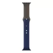 Dotfes S03 Apple Watch 42 / 44 mm szilikon szíj (kék, barna, M / L)