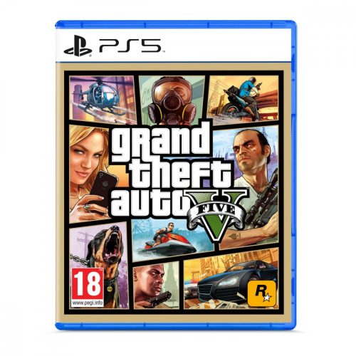 Grand Theft Auto V (GTA 5) PS5 (használt, karcmentes)