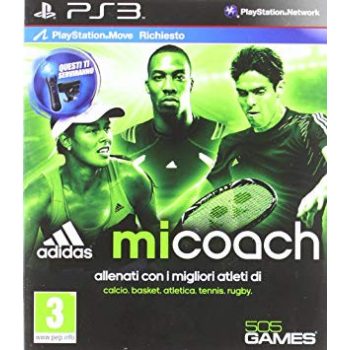   Adidas Micoach (promó lemez, CD tokban) PS3 (használt, move szükséges, karcmentes)
