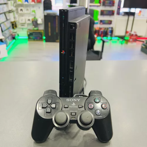 Playstation 2 Slim (használt, 1 hónap jótállás)