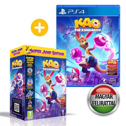 Kao the Kangaroo: Super Jump Edition PS4 + Ajándékok! (Magyar felirattal!)