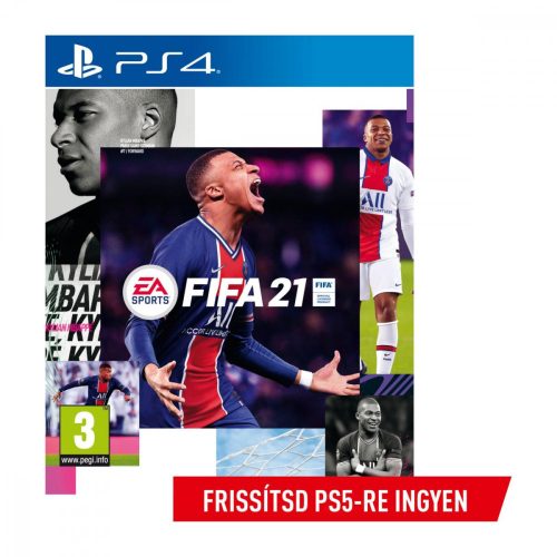 FIFA 21 PS4 / PS5 frissitéssel (használt, karcmentes)