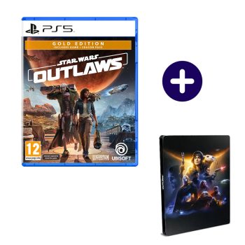 Star Wars: Outlaws Gold Edition PS5 + FÉMTOK!