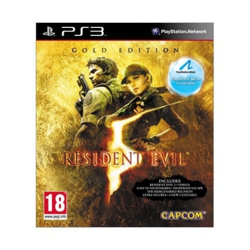 Resident Evil 5 Gold Edition PS3 (move kompatibilis!) (használt, karcmentes)