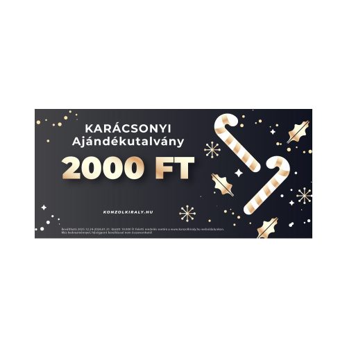 2000 Ft-os KonzolKirály - Ajándékutalvány