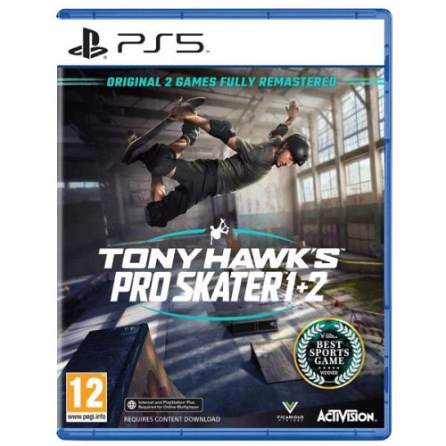 Tony Hawks Pro Skater 1 + 2 PS5 (használt, karcmentes)