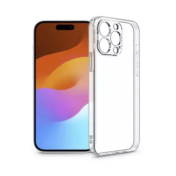   Basic ütésálló, átlátszó tok, kameravédővel iPhone 15 Pro Max