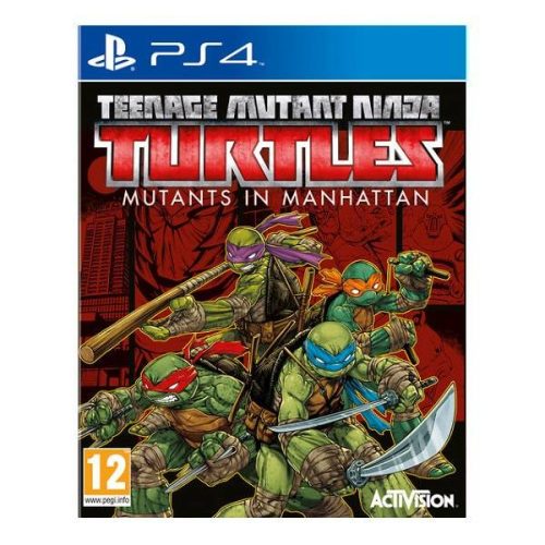 Teenage Mutant Ninja Turtles Mutants in Manhattan PS4 (használt, karcmentes)
