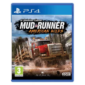   Spintires: Mudrunner American Wilds PS4 (használt,karcmentes)