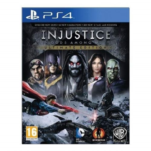 Injustice Gods Among Us (Ultimate Edition) PS4 (használt, karcmentes)
