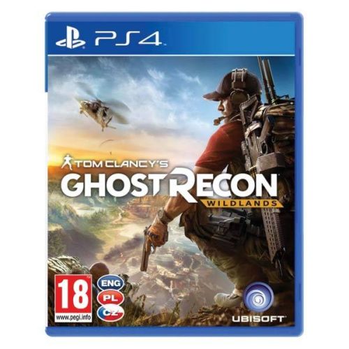Tom Clancys Ghost Recon Wildlands PS4 (fémtok,használt, karcmentes)
