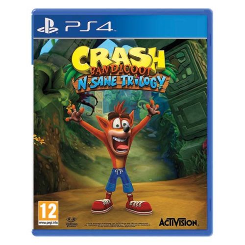 Crash Bandicoot N Sane Trilogy PS4 (használt, karcmentes)