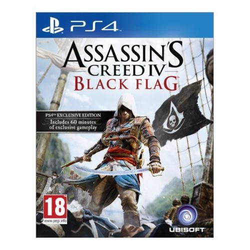 Assassins Creed IV: Black Flag PS4 (magyar felirat) (használt, karcmentes)
