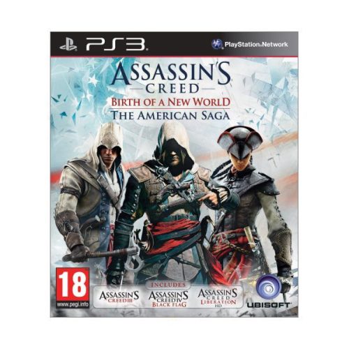 Assassins Creed Birth of a New World The American Saga PS3 (használt, karcmenes)