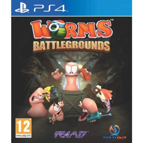 Worms Battlegrounds PS4 (használt, karcmentes)
