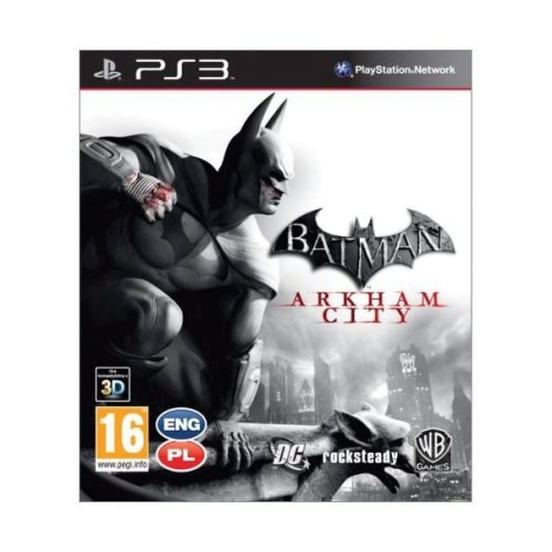 Batman Arkham City PS3 (használt, karcmentes)