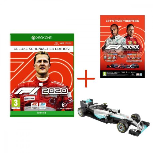 F1 2020 Michael Schumacher Deluxe Edition Xbox One + Ajándék Burago és poszter!