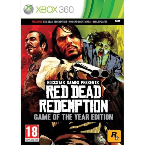 Red Dead Redemption Game of The Year Edition Xbox 360 / Xbox One (használt)
