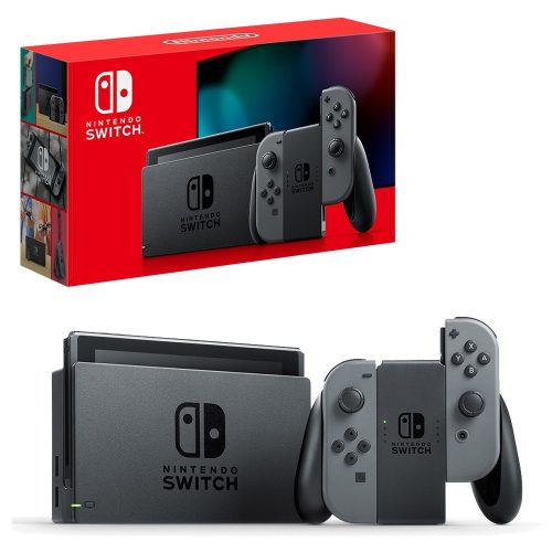 Nintendo Switch Szürke gépcsomag V2 széria (2 év gyári garanciával)
