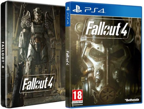 Fallout 4 Steelbook Edition PS4 (használt, karcmentes)