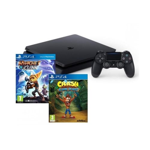 Playstation 4 (PS4) Slim 500 GB Ratchet and Clank és Crash Bandicoot