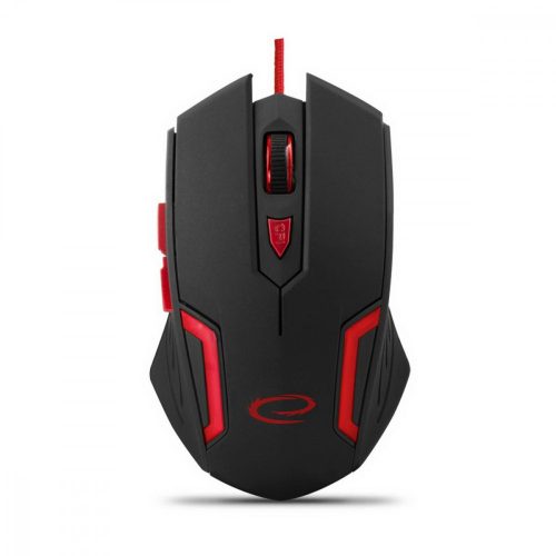 Esperanza Fighter Gamer egér - fekete/piros MX205