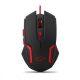 Esperanza Fighter Gamer egér - fekete/piros MX205
