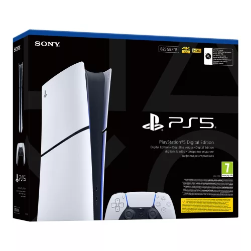 PlayStation®5 Slim Digital Edition 825 GB (PS5 Slim) (használt, 1 év jótállás)